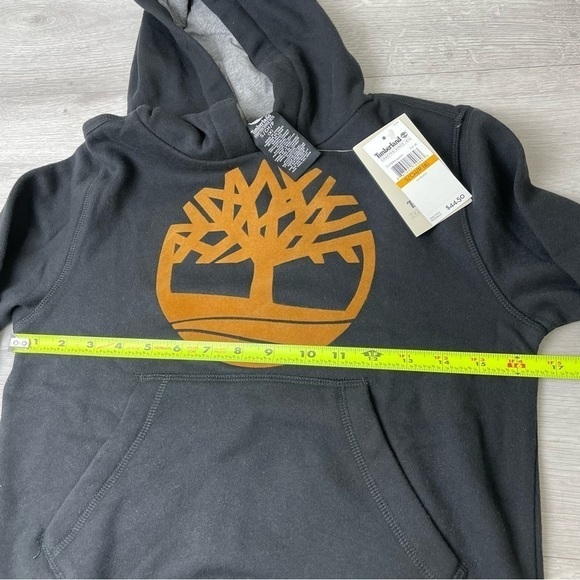 NWT Timberland Kid’s Black Hoodie Size Small (8) - Picture 5 of 5
